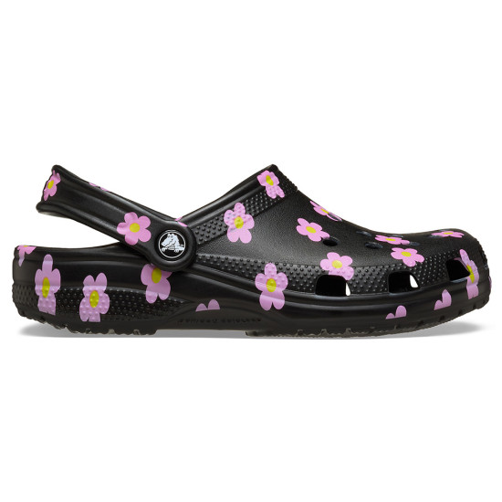 Crocs Classic Flower Clog